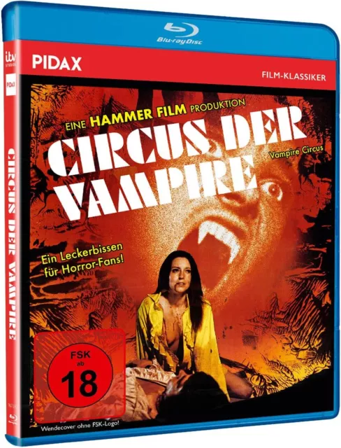 Circus der Vampire Kult-Horrorfilm der Hammer-Studios Blu-ray Adrienne Corri