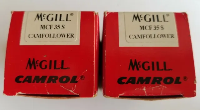 One(1) McGill MCF 35 S Cam Follower Bearing