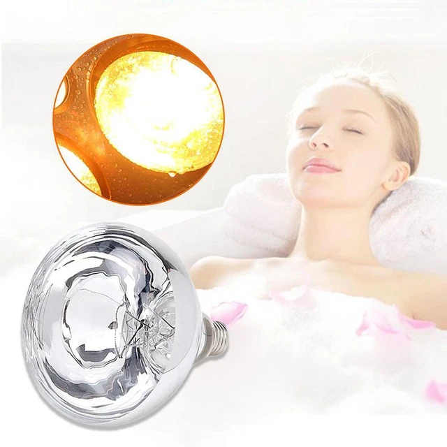 E27 275W INFRARED Heat Lamp Light Bulb For Ceiling Fan Bathroom Heater ...