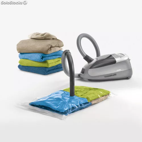 6 BOLSAS DE VACIO 60 x 80 cm HERMETICAS PARA MANTAS ROPA FUNDAS VIAJE 48h