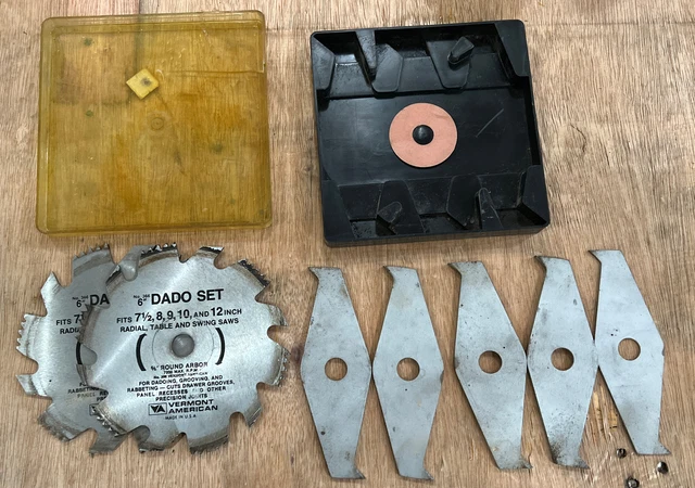 Vermont American 6" Stack Dado Set # 26741 Fits 8", 9", 10" Saws No. 366