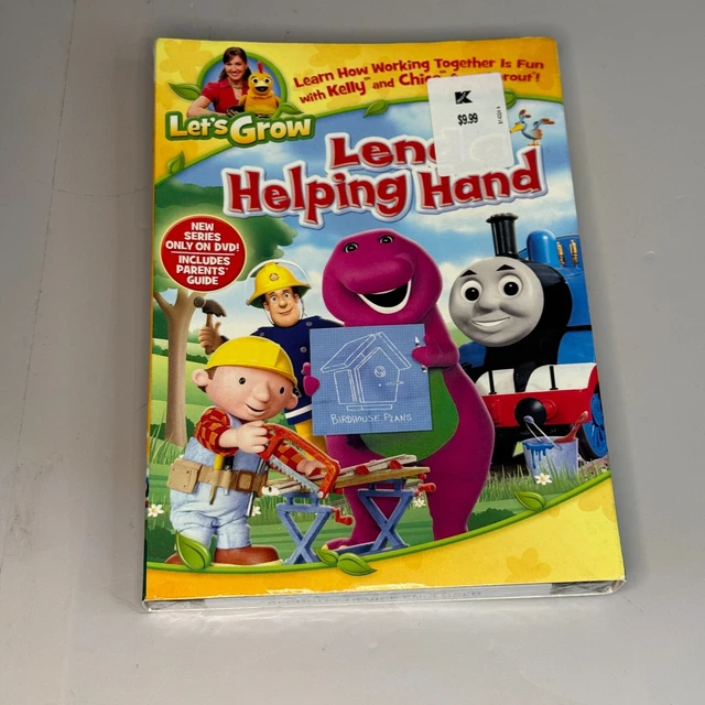 LET'S GROW: LEND A Helping Hand DVD 2010 Barney Thomas the