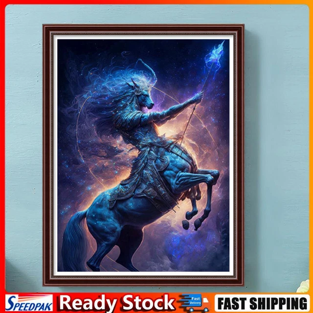 5D DIY Full Round Drill Diamond Painting The Zodiac Kit Art Home Decor (sz3722)
