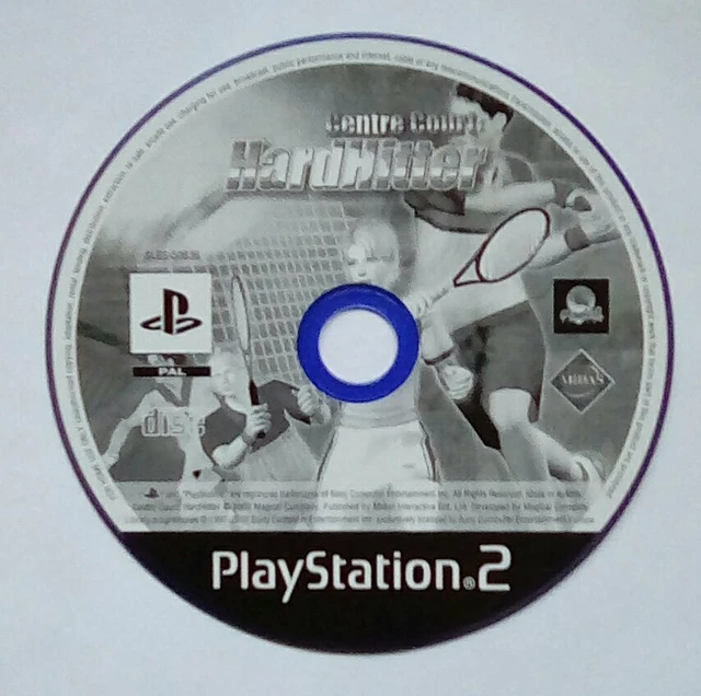 *DISK ONLY* Centre Court Hard Hitter Tennis Hardhitter Playstation 2 Two PS2 PS