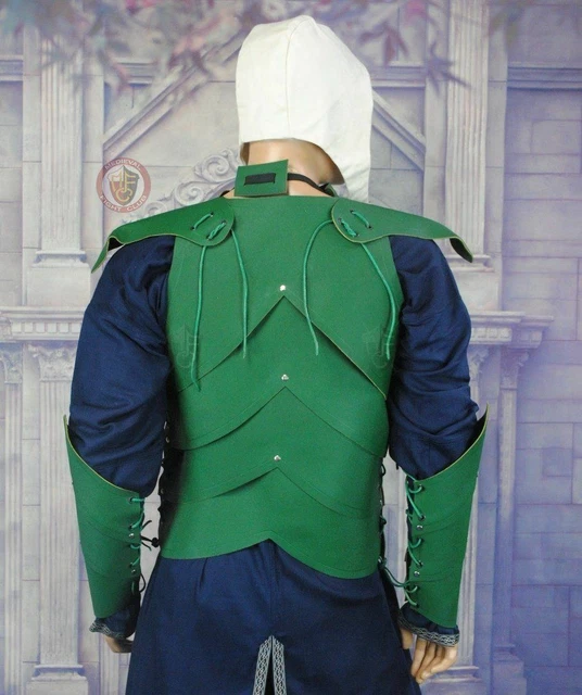 FOREST ELVEN RANGER Leather Armour Cosplay LARP $229.90 - PicClick AU