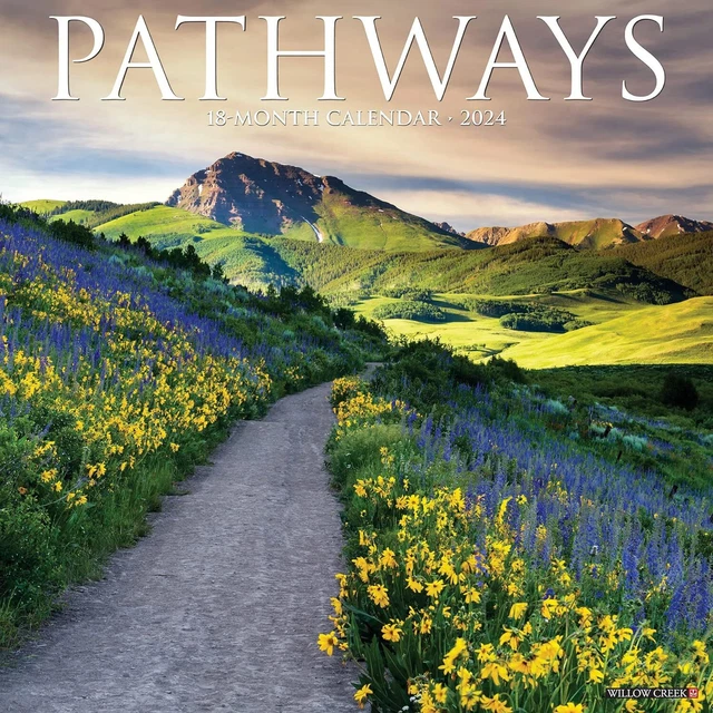 Pathways - 2024 Calendario da Parete - Nuovo - 34828