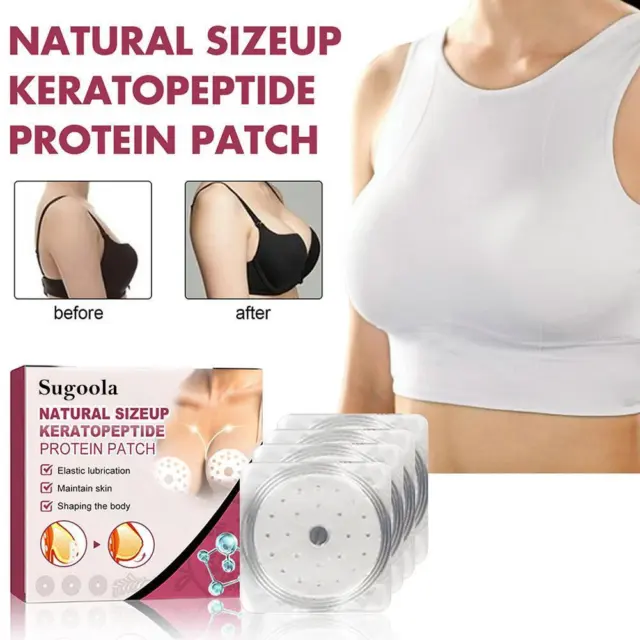 4-20Pcs Natural SizeUp Keratopeptide Protein Patch -  50%  OFF