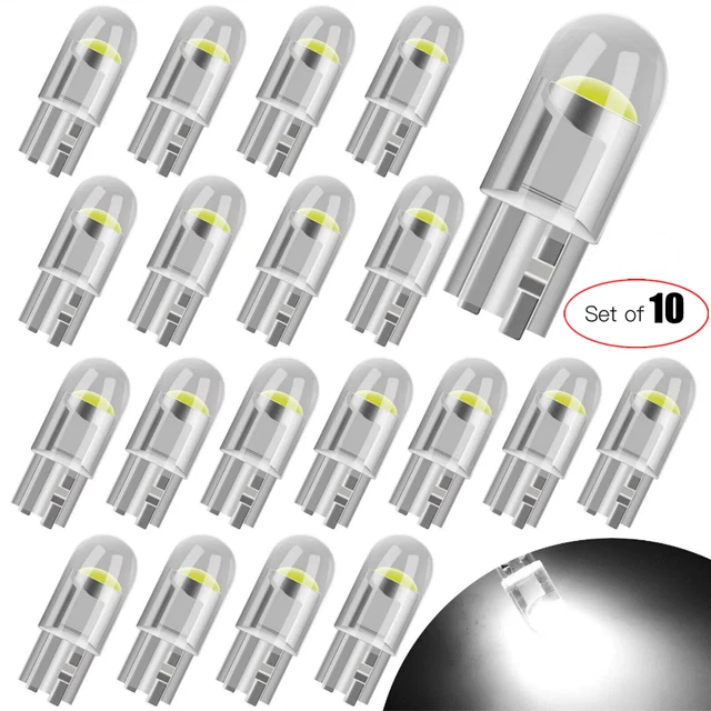 LED W5W Sidelight Bulbs For Ford Focus Mk2 ST RS (2004-2011) – Xenon White 501 Bulbs