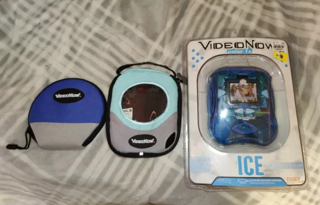 Video Now Ice Blue Color FX PVD Player Tiger Electronics 2006 Brand NEW Sealed 3