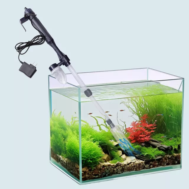 Fish Tank Aquarium Gravel Cleaner Syphon Vacuum Water Changer Pump Siphon