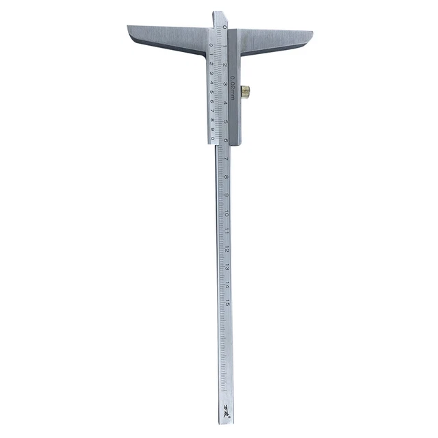DEPTH VERNIER CALIPER 0.02mm Accuracy Gauge Micrometer Meter Tool (0