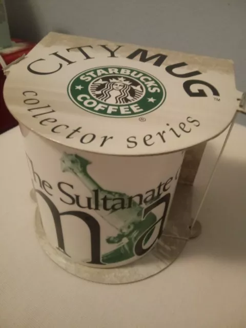 STARBUCKS The Sultanate of Oman City Mug Collector Series 2006 20 oz Coffee Cup