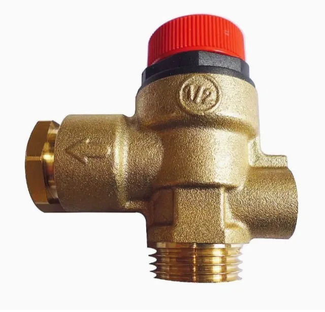 Altecnic - Caleffi Temperature & Pressure Relief Valve 1/2" 7 Bar 90°c 309470