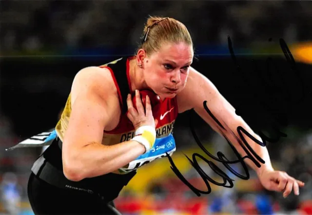 Nadine Kleinert - GER - Leichtathletik - Olympia 2004 - SILBER - Foto sig (1)