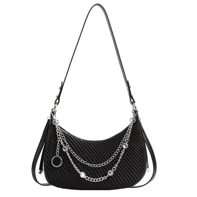 Trendy Woven Chain Underarm Envelope Bag Women's Bag 2024 New Spring Style