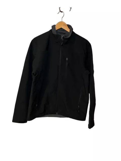 NEW Tahari Mens size Medium Water Repellent Performance Soft Shell Jacket black
