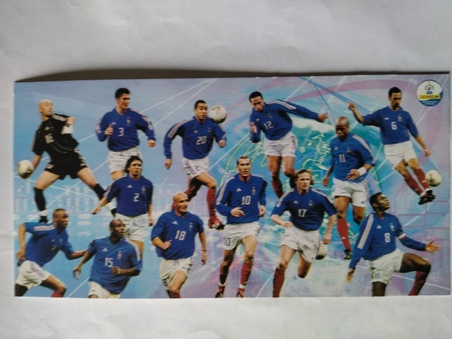 Carte Postale Vintage - Équipe De France - Coupe Du Monde Japan 2002 - Tous Supporters