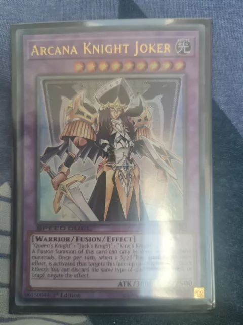 Yu-Gi-Oh! Arcana Knight Joker (Ultra Rare) 1st Edition SBLS-EN007