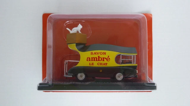 Camion Miniature Renault 1/43 Savon Le Chat - Marque Déposée, Neuf Sous Blister F8, Occasion
