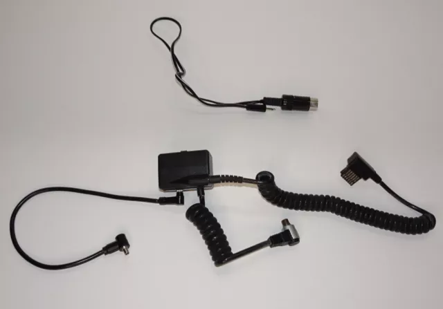 HASSELBLAD SCA 390 FLASH ADAPTER W/  Metz SCA 300 Adapter, Cable Cord*