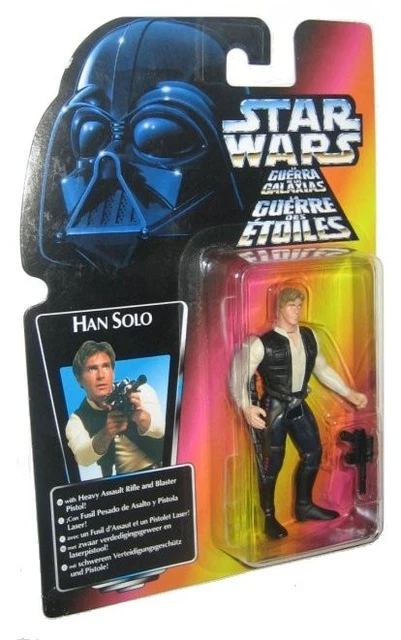 Figurine de 30 cm articulée de Han Solo, éditée en 1997, série