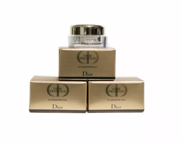 Auténtica crema para ojos Dior Prestige le concentre 3ml. (paquete de 3)