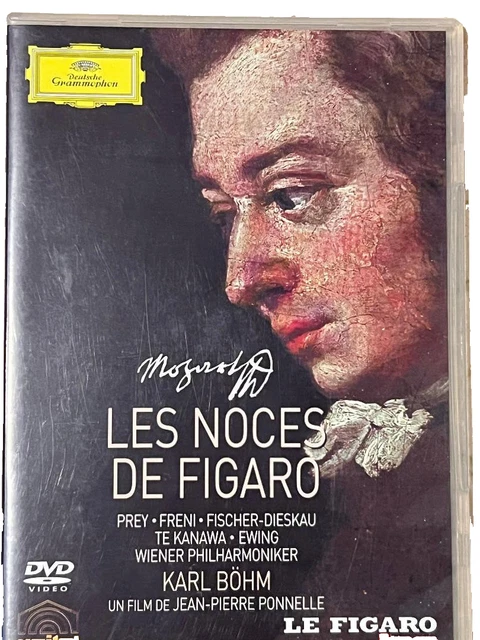 DVD LES NOCES DE FIGARO - FILM de JP PONNELLE - TB ETAT