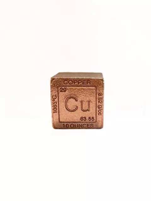 10 oz Copper Cube - Elemental