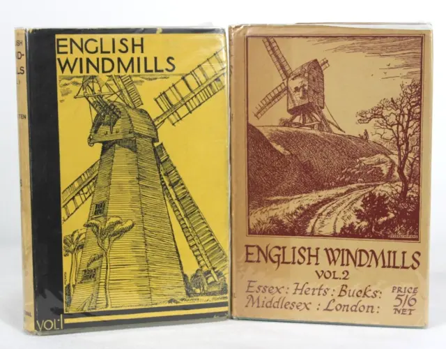 ENGLISH WINDMILLS Vol 1 & II by M.I Batten & Donald Smith First Edition Hardback
