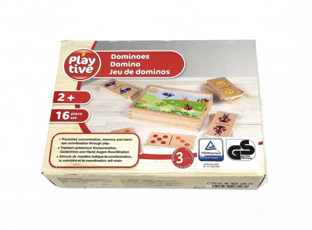 Playtive Motorspielzeug aus Holz (Dominos)