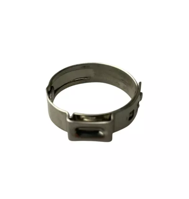 O-Clips, 304 Stainless Steel Single Ear Hose Clamps 3