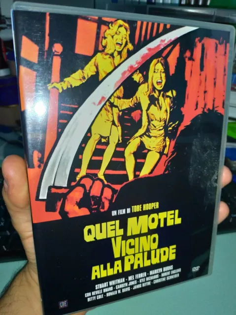 quel motel vicino la palude 1976 dvd tobe hooper Horror Fuori catalogo Raro !!
