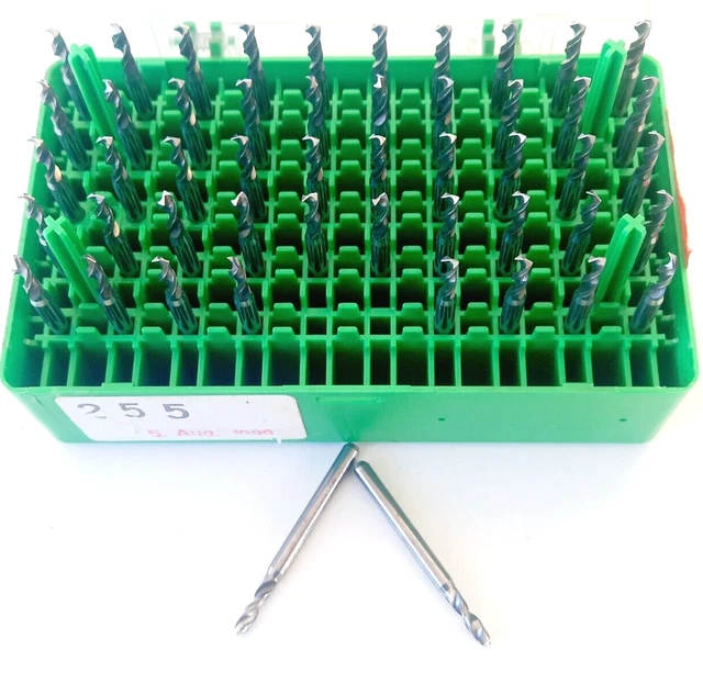 Solid Carbide Drill/ HAM Prazision/ Ø 2.55 mm /50pcs.