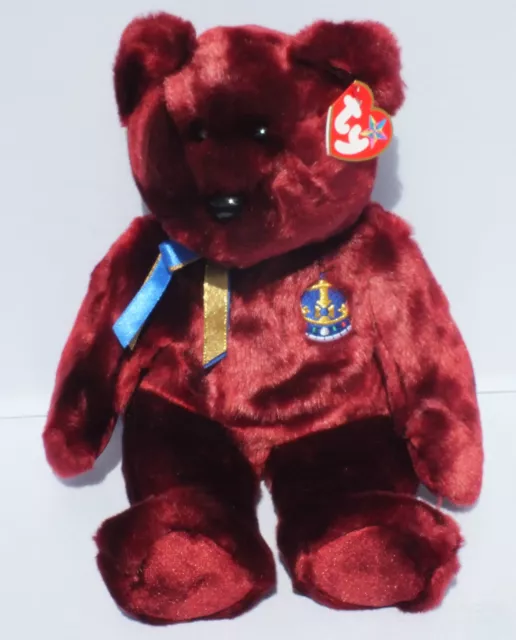 TY Beanie Buddy Buckingham The Bear NEW WITH TAG (UK Exclusive)