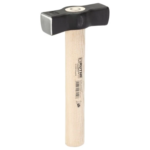 Ruthe Marteau de Club Frêne, Espagnol Forme, No. 3010039119, 1.000 G