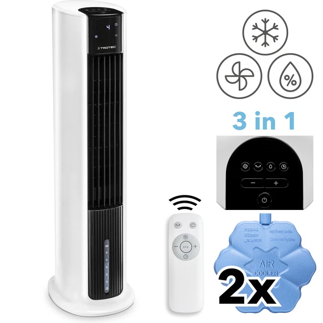 TROTEC Aircooler PAE 30 Rafraichisseur d'air Ventilateur Climatiseur mobile