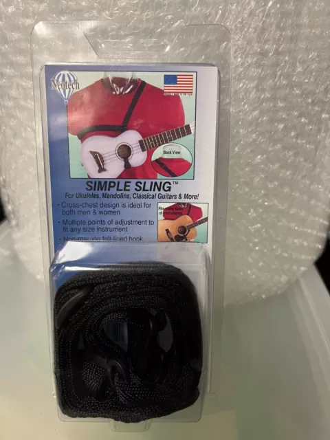 Brand NEw-Neotech Simple Sling-for Ukuleles, Mandolins, Classical Guitars