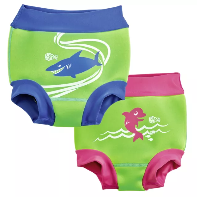 BECO SEALIFE Neopren Aqua Nappies, Schwimmwindel für Babys und Kleinkinder, NEU