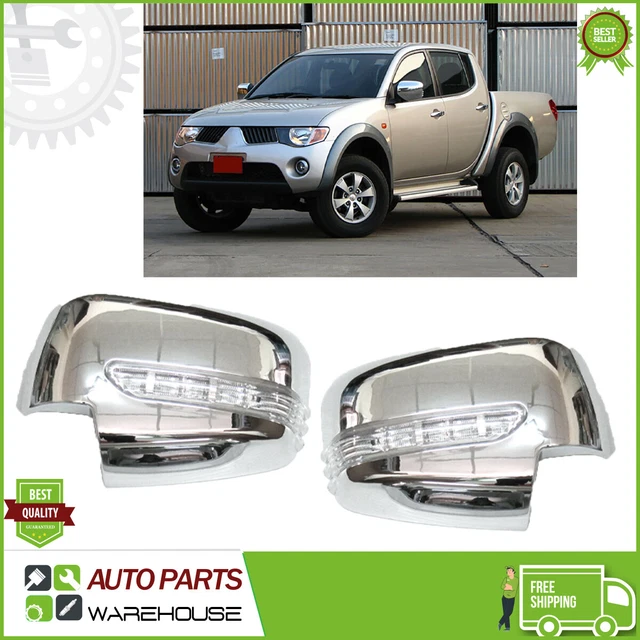 Crystal Front Bumper Light Lamp Fit Mitsubishi L200 Animal Warrior 1995 - 2005 E - Foto 10