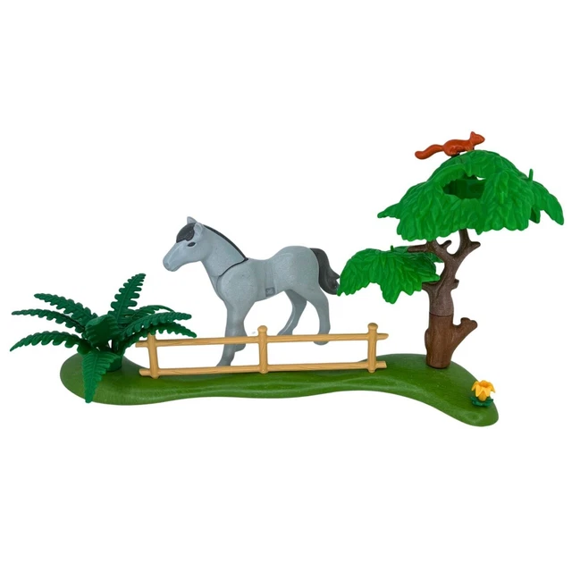 PLAYMOBIL LOT CHEVAL Old West Western Clôture Clôture Ferme Ranch EUR 4