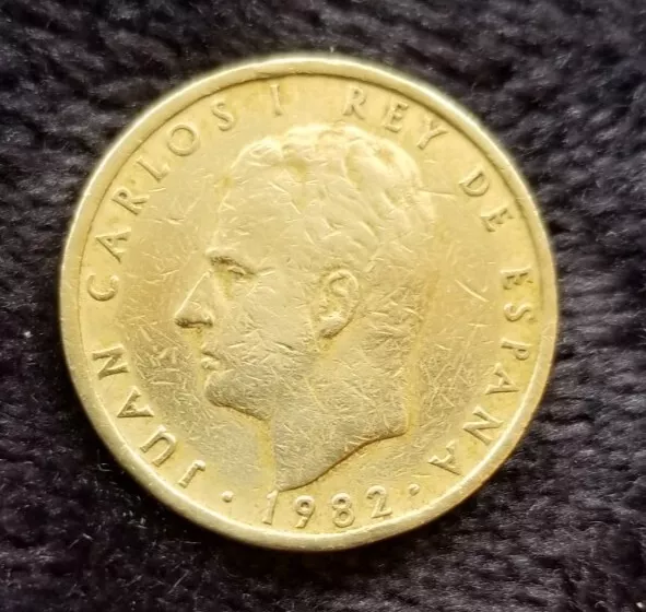 Coin 100 CIEN Pesetas - JUAN CARLOS I REY DE ESPANA - Spain 1982