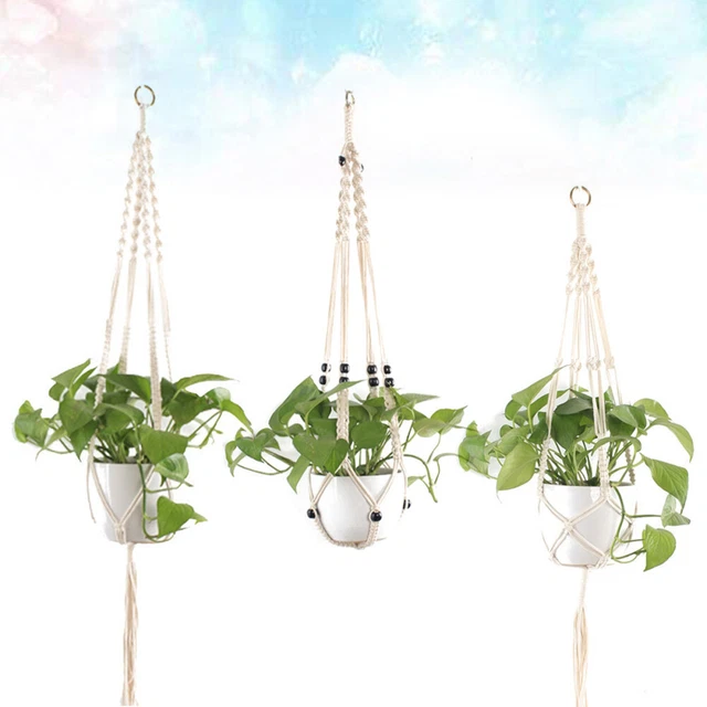 3 Pcs Décor Pour La Maison Crochets Extérieurs Pour Accrocher Panier Suspendu