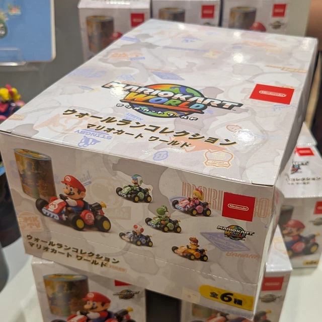 MARIO KART WORLD Wall Run Collection Complete Set 6 Nintendo TOKYO