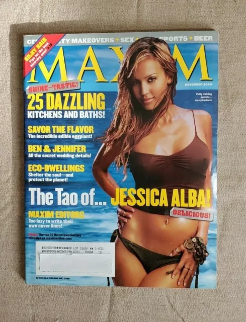 Maxim Magazine November 2003 Jessica Alba