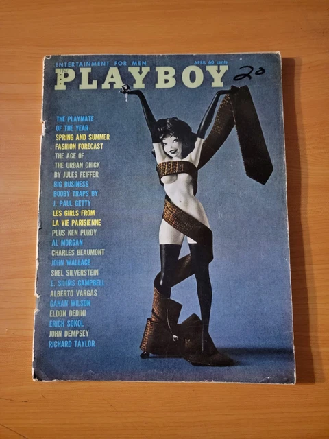 Magazine Playboy - Août 1956 - Très Bon état - Jonnie Joliment, Anita Edberg