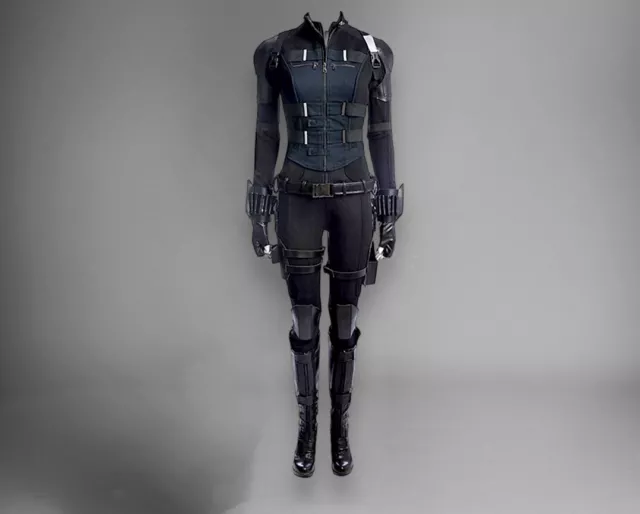 Cosplay Infinity War Black Widow Costume Superhero Natasha Romanoff Full Set Cosplay Infinity War Black Widow Costume Superhero Natasha Romanoff Full Set