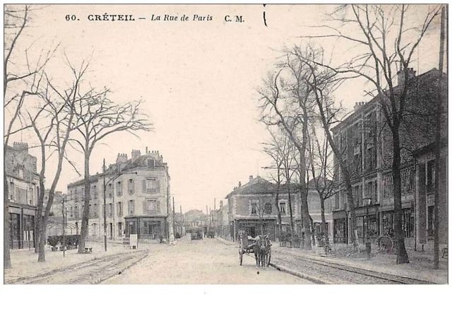 94  . n° 45186 . creteil . la rue de paris
