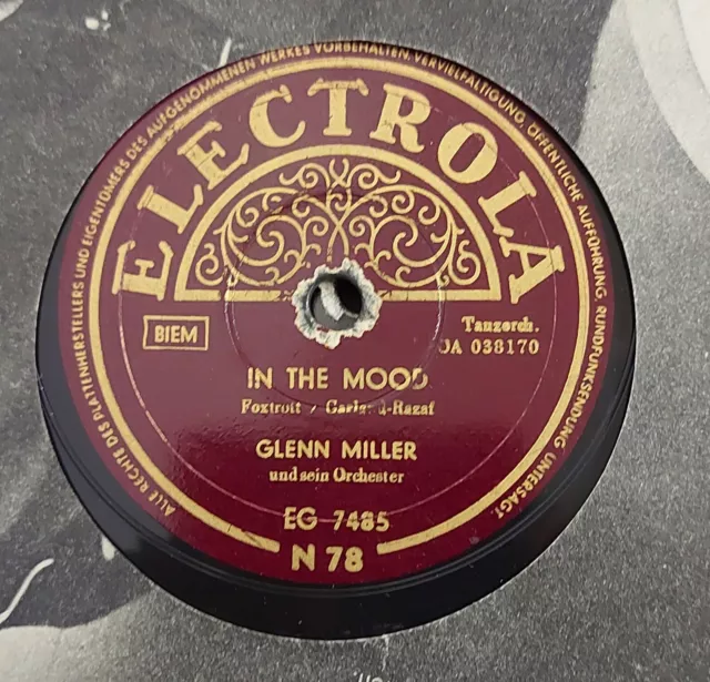 Glenn Miller Schellackplatte