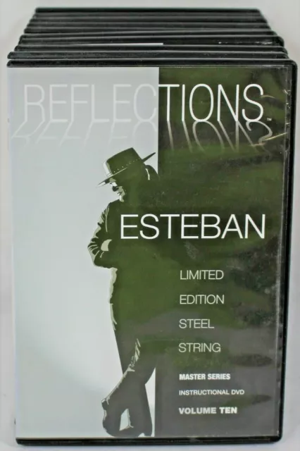 Esteban's Reflections 10 Volume Set, 2008 Instructional Guitar Master Series DVD