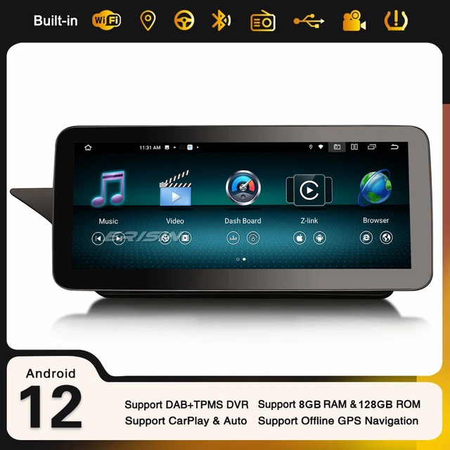 Autoradio Android 9 Pouces Pour Peugeot 3008 2009-2015 - 4+64Go, CarPlay/Android Auto Sans Fil, GPS, Caméra De Recul - 3